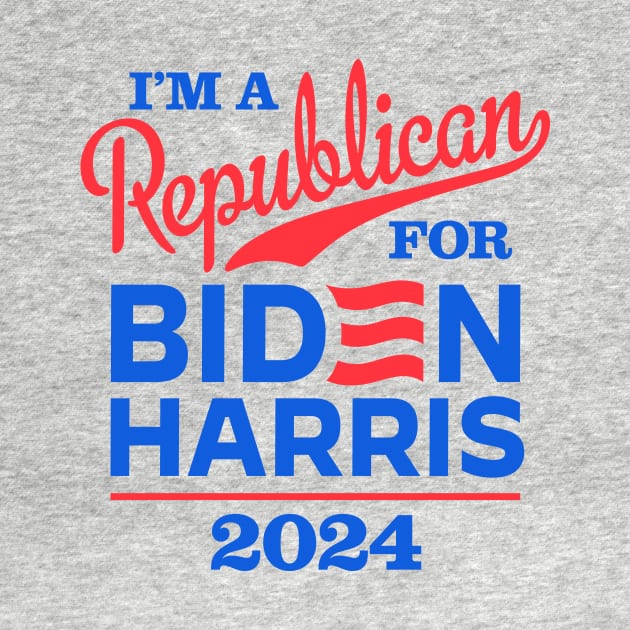 I'm a Republican For Biden 2024 by MotiviTees